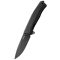 LIONSTEEL Myto Titanium Old Black zsebkés - MT01B-BW