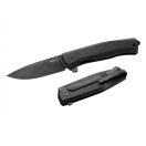 LIONSTEEL Myto Titanium Old Black zsebkés - MT01B-BW