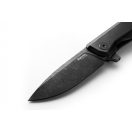 LIONSTEEL Myto Titanium Old Black zsebkés - MT01B-BW