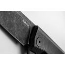 LIONSTEEL Myto Titanium Old Black zsebkés - MT01B-BW