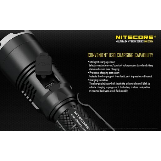 NITECORE MH27UV Elemlámpa - NITMH27UV