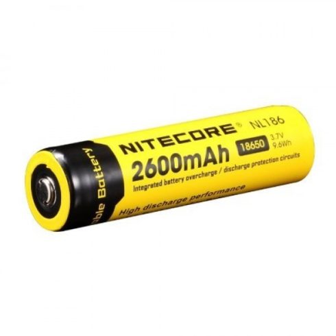 NITECORE 18650 típusú 2600 mAh akkumulátor - NITNL186