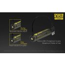 NITECORE 18650 típusú 3400 mAh akkumulátor USB - NL1834R