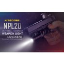 NITECORE NPL20 pisztolylámpa
