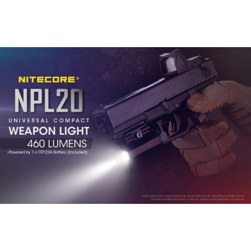 NITECORE NPL20 pisztolylámpa
