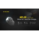 NITECORE NPL25 UHi 20 LED Black pisztolylámpa - NPL25_BLACK