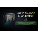 NITECORE Fejlámpa NU25 UL beépített akkuval - NU25UL