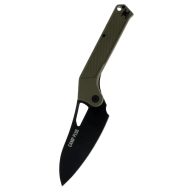 ONTARIO Camp Plus EDC Green Linerlock zsebkés - ON4320