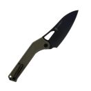 ONTARIO Camp Plus EDC Green Linerlock zsebkés - ON4320