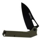 ONTARIO Camp Plus EDC Green Linerlock zsebkés - ON4320
