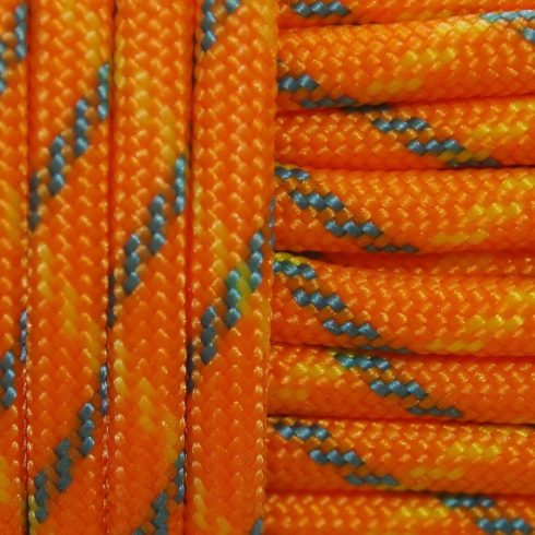 Paracord zsínór - Orange Flash