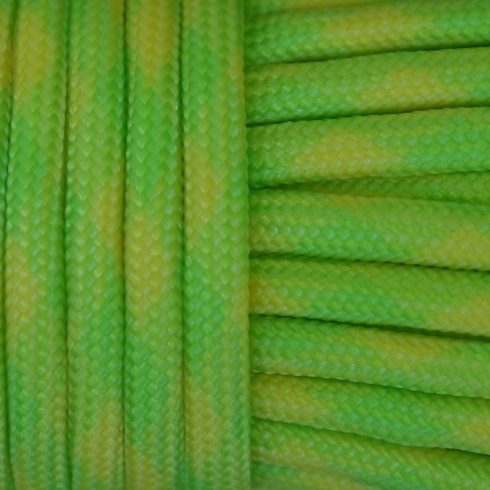 Paracord zsínór - Sárga Zöld Terep - P039