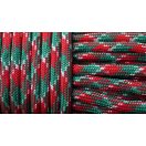 Paracord zsínór - Holly Jolly