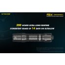 NITECORE P10iX 4xCREE XP-L2 V6 LED taktikai lámpa - P10iX