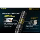 NITECORE P10iX 4xCREE XP-L2 V6 LED taktikai lámpa - P10iX