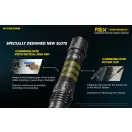 NITECORE P10iX 4xCREE XP-L2 V6 LED taktikai lámpa
