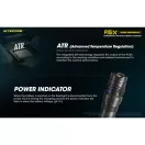 NITECORE P10iX 4xCREE XP-L2 V6 LED taktikai lámpa