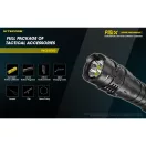 NITECORE P10iX 4xCREE XP-L2 V6 LED taktikai lámpa