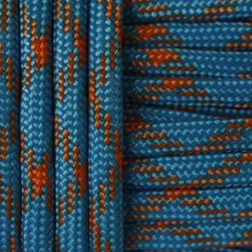 Paracord zsínór - Blue Orange