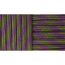 Paracord zsínór - Yellow Purple Black