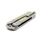 PROMETHEUS DESIGN WERX SPD Invictus Bali-B Micarta pillangókés