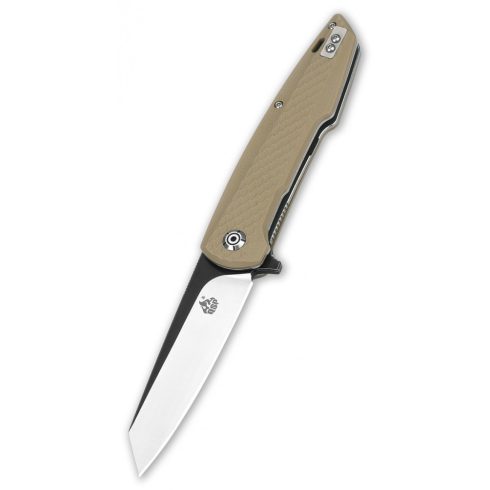 QSP KNIFE Phoenix G-10 Brown zsebkés