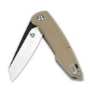 QSP KNIFE Phoenix G-10 Brown zsebkés