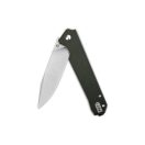 QSP KNIFE  Mamba V2 Green Micarta zsebkés - QS111-I1