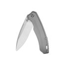 QSP KNIFE Woodpecker Grey Titanium zsebkés