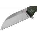 QSP KNIFE  Pelican Green Micarta zsebkés - QS118-E1