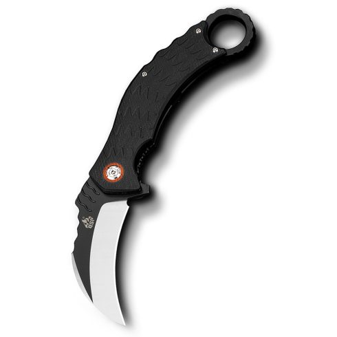 QSP KNIFE Eagle Black G-10 Karambit zsebkés