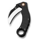 QSP KNIFE Eagle Black G-10 Karambit zsebkés - QS120-B