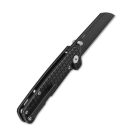 QSP KNIFE Penguin Titanium Frag Handle Black Stonewash zsebkés - QS130-OFRG