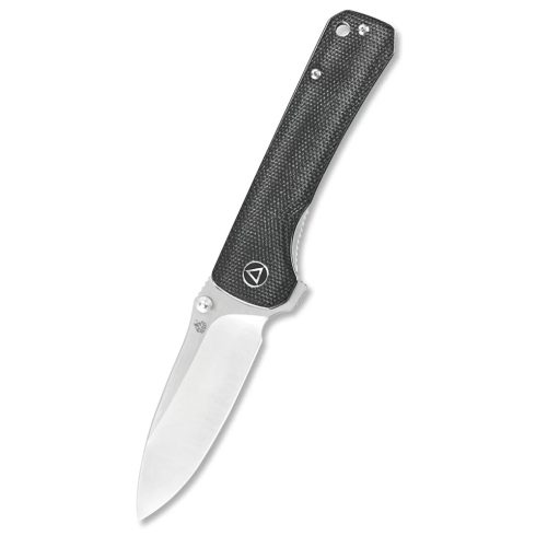 QSP KNIFE Hawk Black Micarta zsebkés