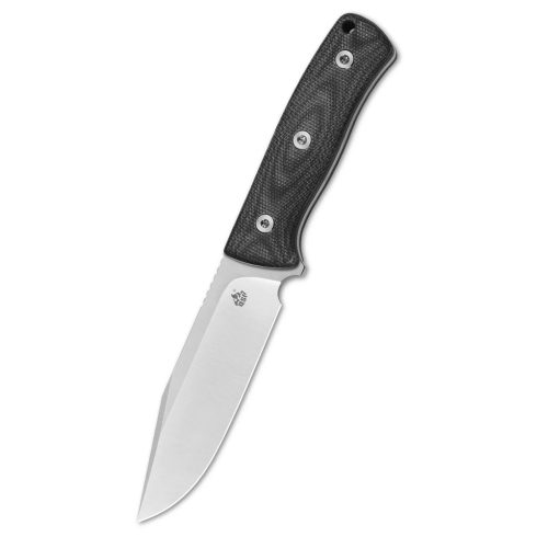 QSP KNIFE Bison Black Micarta túlélőkés