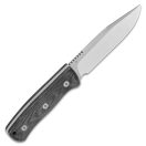 QSP KNIFE Bison Black Micarta túlélőkés - QS134-A