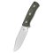 QSP KNIFE Bison Green Micarta túlélőkés