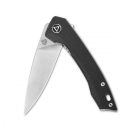 QSP KNIFE Leopard Black Micarta zsebkés - QS135-B