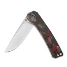 QSP KNIFE Osprey Shredded Carbon Fiber zsebkés - QS139-F1