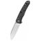 QSP KNIFE Otter Aluminium Foil Carbon Fiber zsebkés - QS140-A1