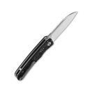 QSP KNIFE Otter Aluminium Foil Carbon Fiber zsebkés - QS140-A1