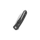 QSP KNIFE Otter Aluminium Foil Carbon Fiber zsebkés - QS140-A1