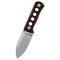 QSP KNIFE Canary Stonewashed G-10 Black and Red nyakkés
