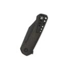 QSP KNIFE Kestrel Micarta Black Stonewash zsebkés - QS145-A2