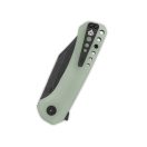 QSP KNIFE Kestrel Jade G-10 Black Stonewash zsebkés - QS145-B2