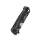 QSP KNIFE Grebe Tanto Raffir Resin Black Blade zsebkés - QS148-E2