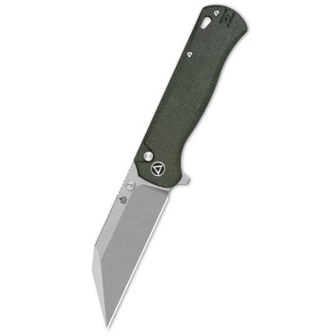 QSP KNIFE Swordfish Green Micarta zsebkés - QS149-B1