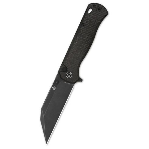 QSP KNIFE Swordfish AllBlack Micarta zsebkés