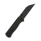 QSP KNIFE Swordfish AllBlack Micarta zsebkés