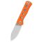 QSP KNIFE Canary Orange G-10 folder zsebkés